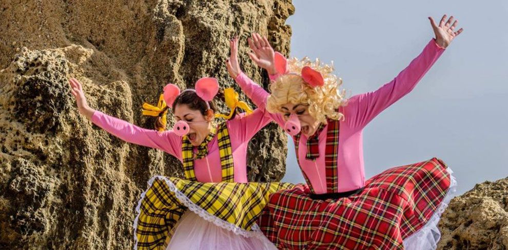  Τα 3 Γουρουνάκια και ο λύκος ο Τράλα-λύκος ο ξάδελφος στη Λάρνακα 