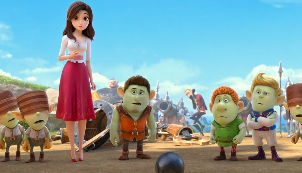 Red Shoes and the Seven Dwarfs 