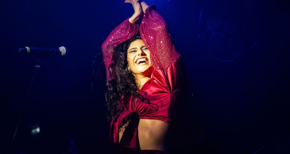 Μαρίνα Σπανού στο Αμφιθέατρο Σχολής Τυφλών