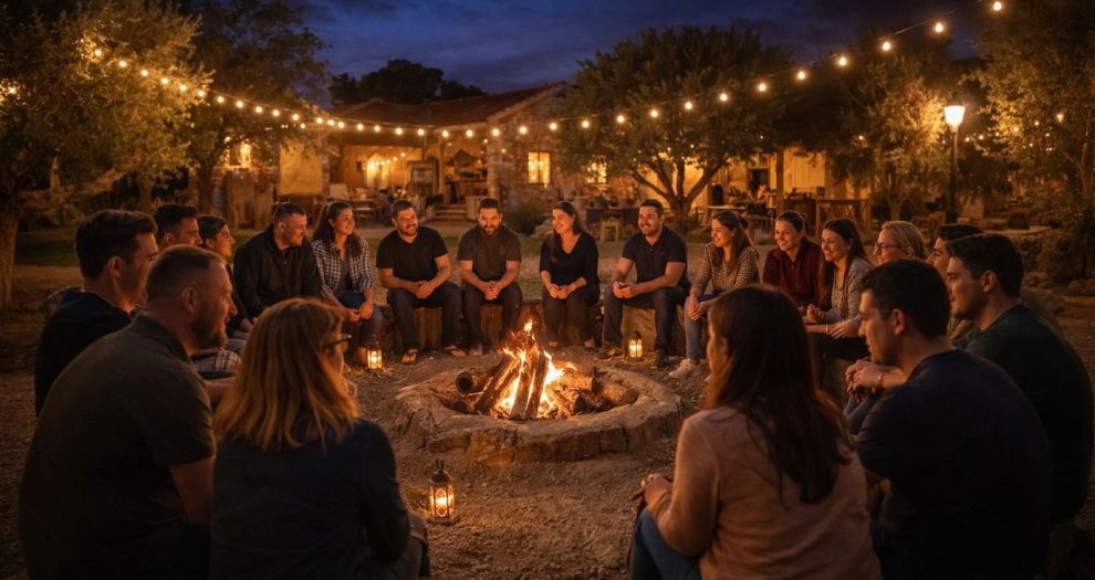 Παίζουμε ''Η νύχτα πέφτει στη ΦΑΡΜΑ....'' στο Farm House Αραδίππου
