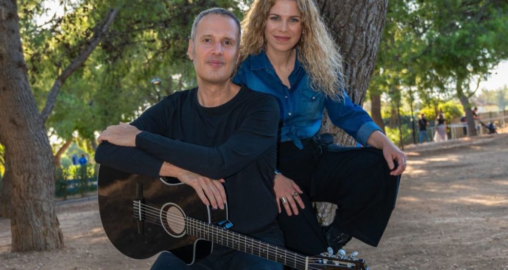 Βιολέτα Ίκαρη- Μανώλης Ανδρουλιδάκης στην Κύπρο