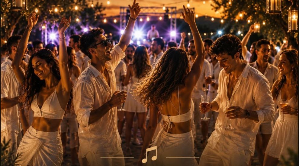 White Party στo Lumina Botanical Gardens